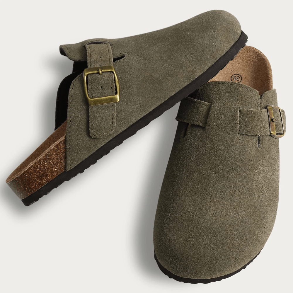 Sandalias ortopédicas para mujeres Fabiana: cascos cómodos con apoyo plantar ergonómico