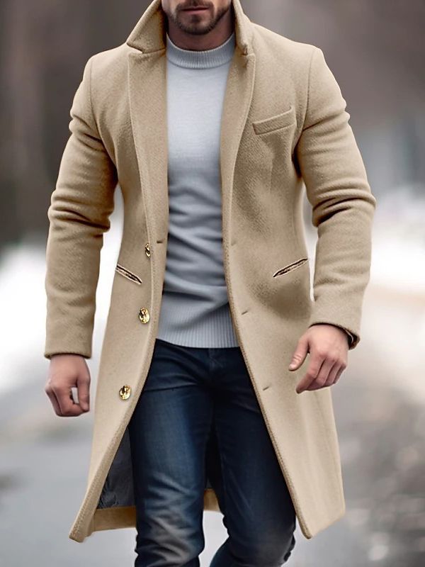 Cris Manteau d’Hiver Homme – Chaud, Confortable & Élégant