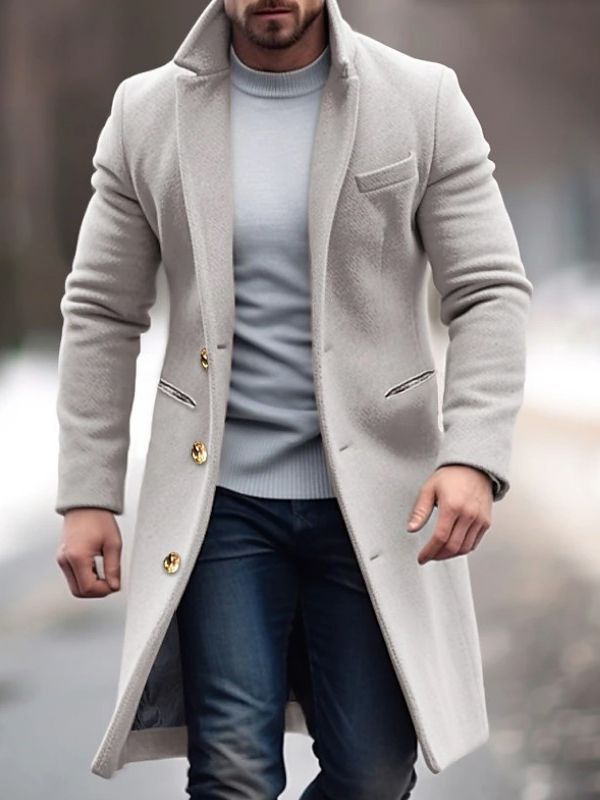 Cris Manteau d’Hiver Homme – Chaud, Confortable & Élégant