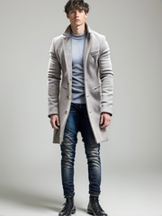 Cris zimní pánský kabát – teplý, pohodlný a elegantní