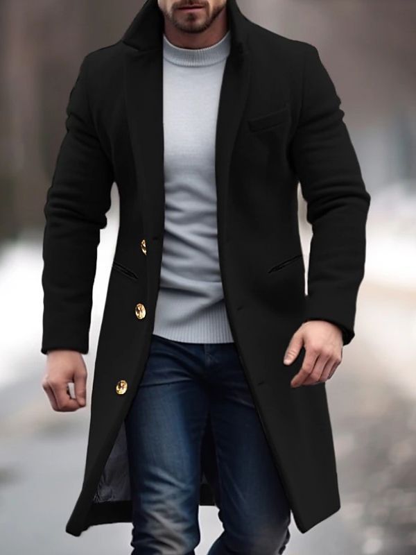 Cris Manteau d’Hiver Homme – Chaud, Confortable & Élégant