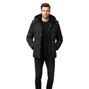 Maximo Parka zimowa męska – bardzo ciepły, wytrzymały płaszcz z polarem i ochronnym kapturem