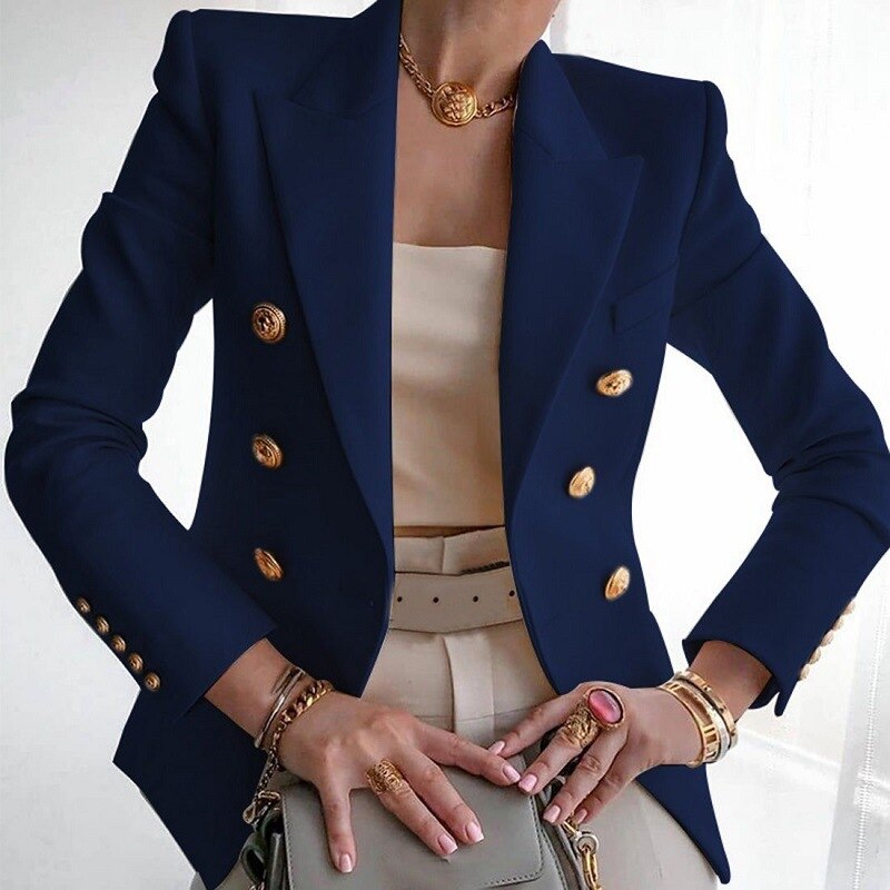 Hailey Blazer Femme Élégant – Blazer Luxueux & Confortable au Style Chic Polyvalent