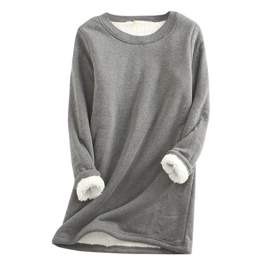 Raelyn Pull Tunic Double Fleece for Women – Soft Cotton Blend with Casual and Warm Fit